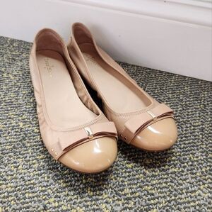Cole Haan Nike Air Nude Tan Flats Size 8.5
